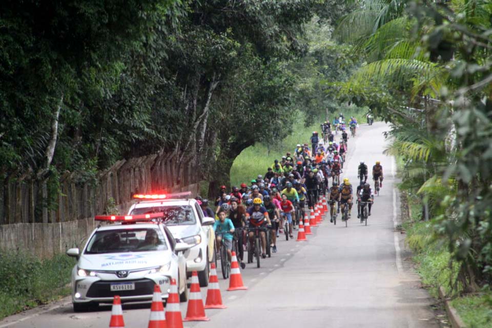 Passeio ciclístico em alusão ao Maio Amarelo é realizado em Porto Velho