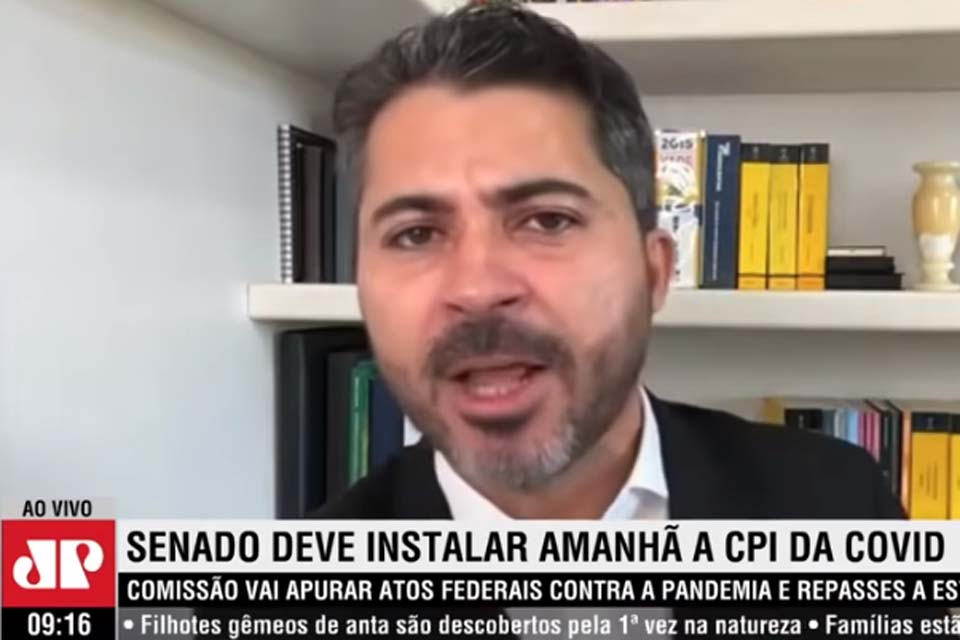 Senador de Rondônia dispara contra a CPI da COVID-19 e sugere possibilidade de conspiração contra Bolsonaro: ‘‘inoportuna’’’