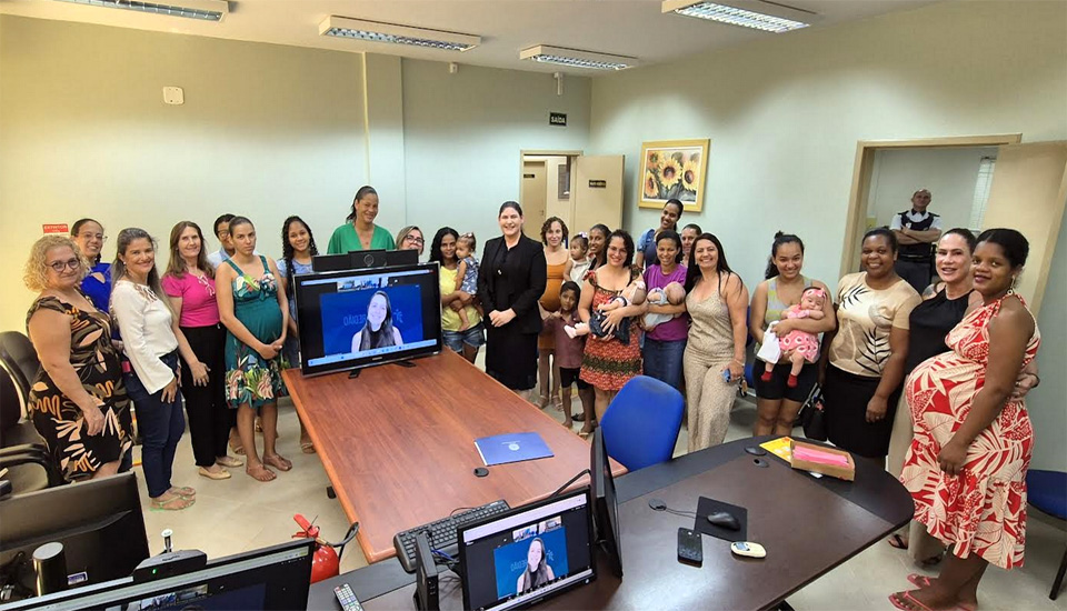 Vara do Trabalho de São Miguel do Guaporé promove palestra sobre maternidade e direitos trabalhistas