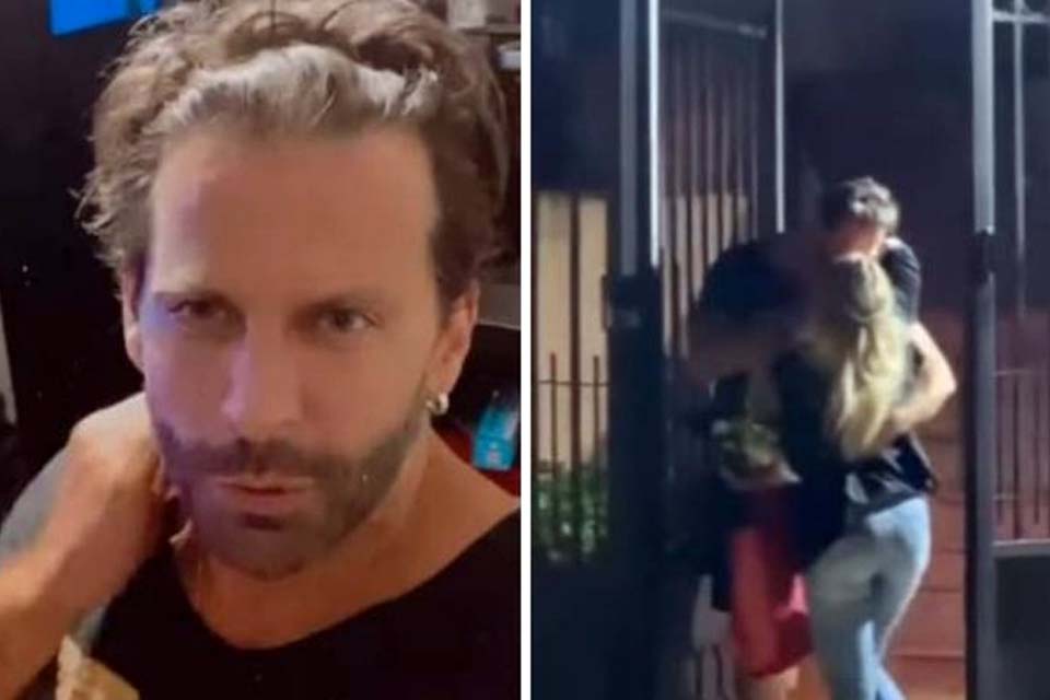 Henri Castelli dá beijão e assume relacionamento com influenciadora