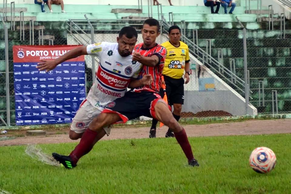 Com show de Ariel, Porto Velho goleia o Pimentense e garante vaga no segundo turno