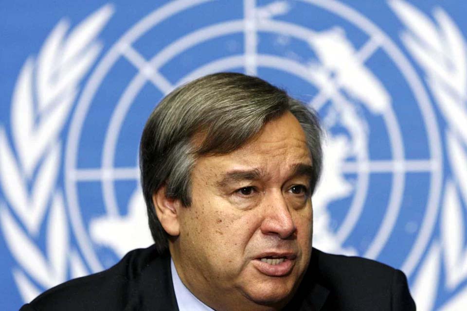 António Guterres denuncia 