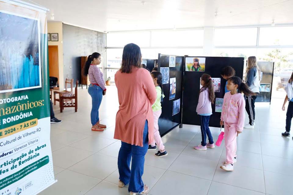 Mostra de Fotografia “Olhares Amazônicos: Retratos de Rondônia” encanta visitantes em Vilhena