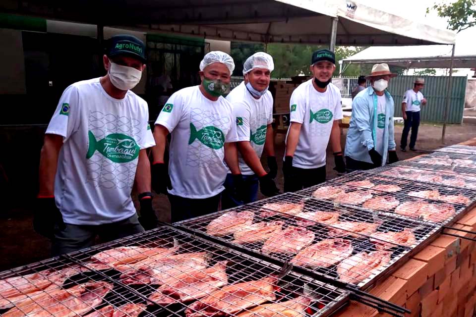 Festival do Tambaqui da Amazônia no município teve o dinheiro arrecadado destinado ao lar do idoso