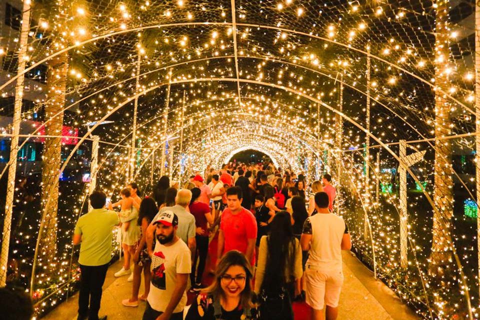 Ornamentação de Natal no Palácio Rio Madeira começa a ser instalada na segunda-feira,7