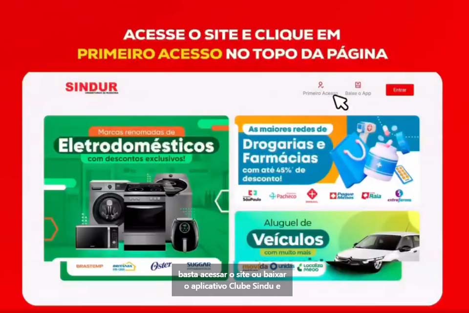 SINDUR tem novidades para os seus filiados: cadastre-se via site ou aplicativo e tenha acesso a novos convênios