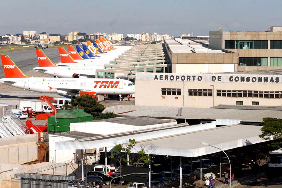 Pista do Aeroporto de Congonhas será reformada a partir de agosto