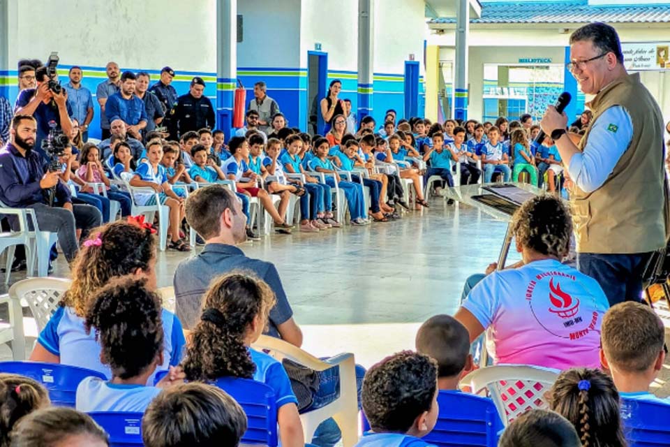 Abertura do Ano Letivo 2025: Marcos Rocha investe em educação para garantir sucesso escolar em Rondônia