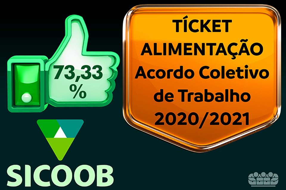 Trabalhadores do Sicoob Centro aprovam proposta patronal do retroativo do tíquete alimentação do ACT 2020/21