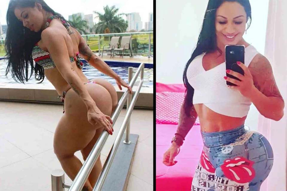 Assediada na rua, dona do maior bumbum do Brasil é 'viciada' em academia