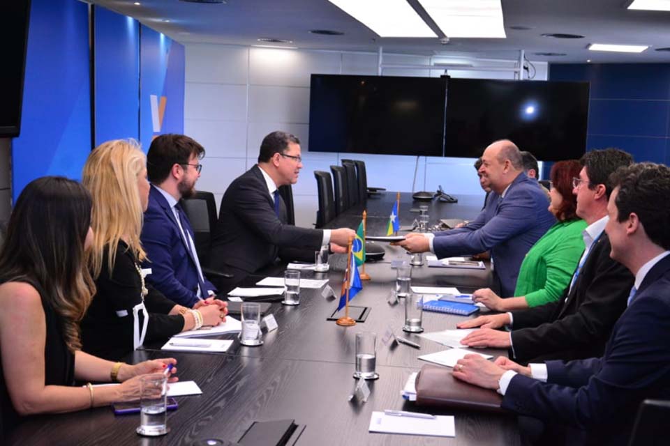 Governador Marcos Rocha mantem reuniões na Capital Federal para discutir assuntos de desenvolvimento para o Estado 