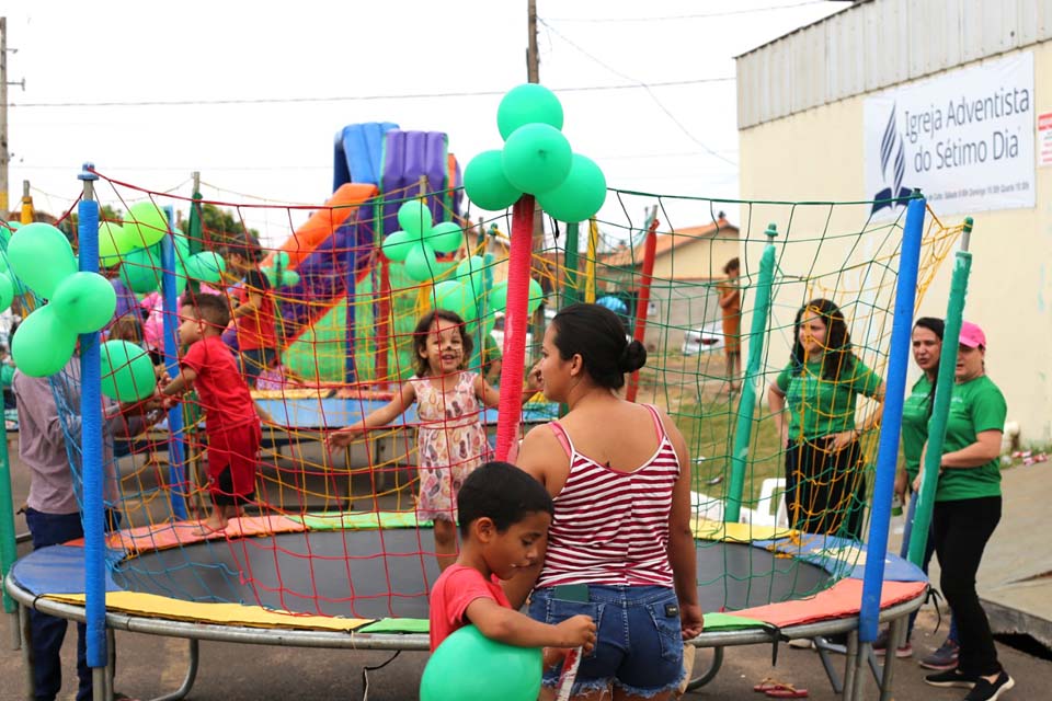 Evento contará com brincadeiras, comidas típicas e sorteio de brindes para os presentes