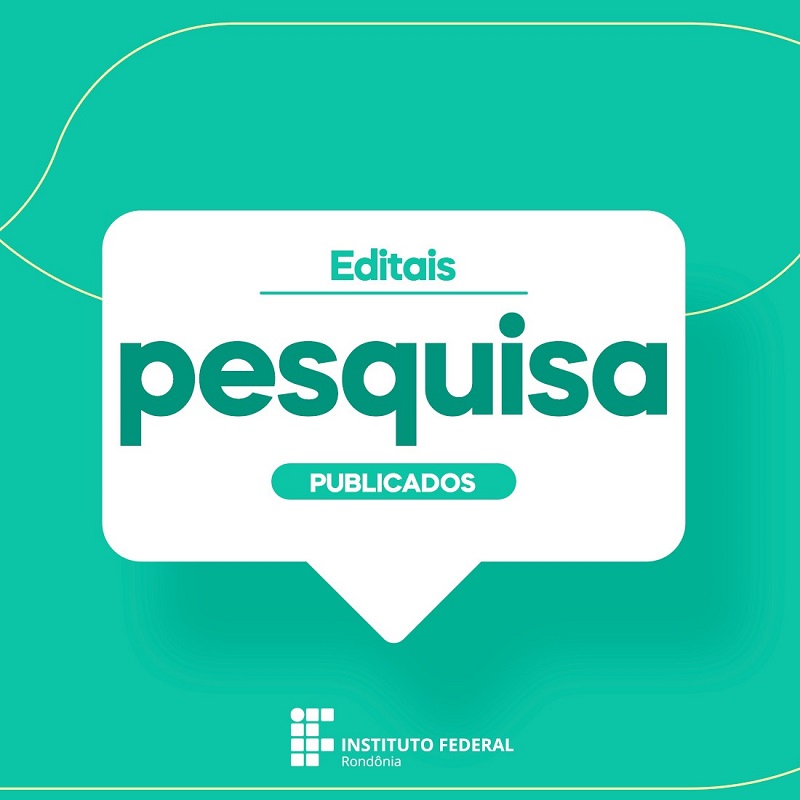 Programa Institucional de Pesquisa Ciclo 2023-2024 está com 5 editais publicados