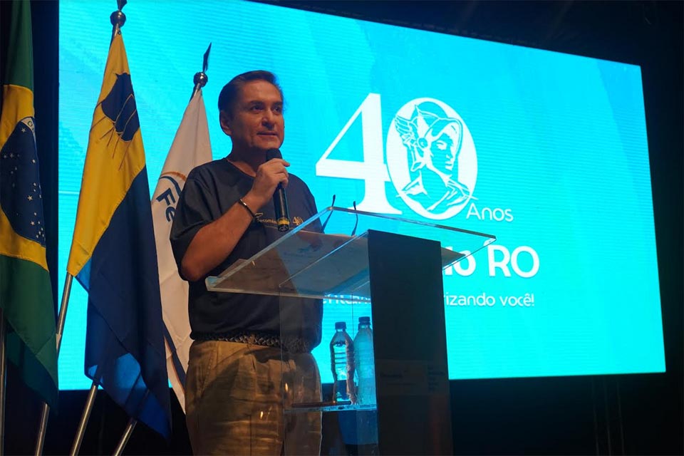 Encontro Institucional com ciclo palestras abriu hoje pela manhã as comemorações dos 40 anos da Fecomércio-RO