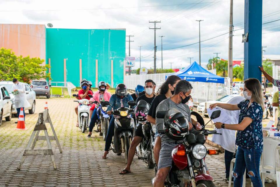 Drive-thru de testagem rápida para covid-19 acontece no Orgulho do Madeira nesta quinta-feira, 10