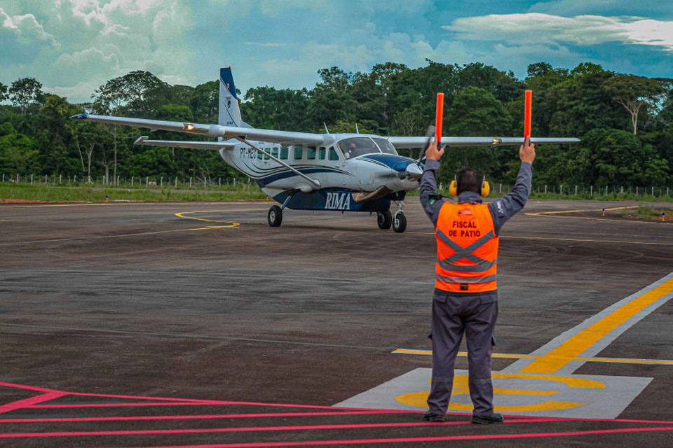 Aeroporto de Cacoal retoma voos comerciais; adequações foram realizadas para maior segurança