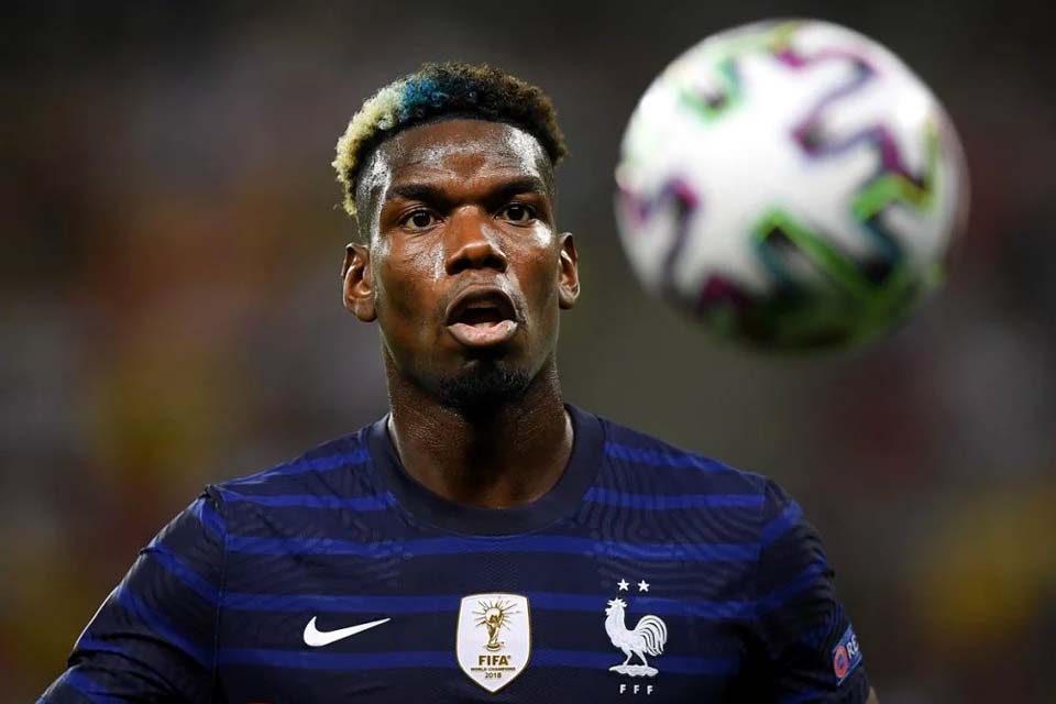 Pogba, da França, está fora da Copa do Mundo