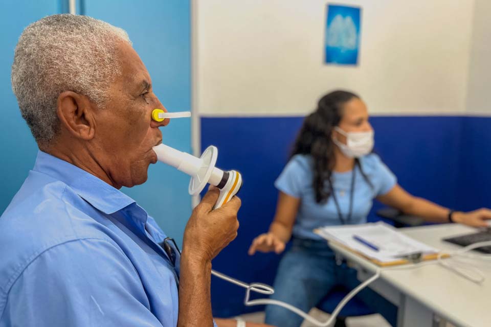 Prefeitura oferece exames de Espirometria na rede pública de saúde do município