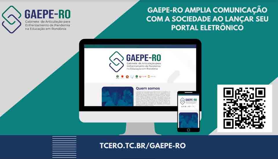  Gaepe-RO amplia comunicação com a sociedade ao lançar seu portal eletrônico 