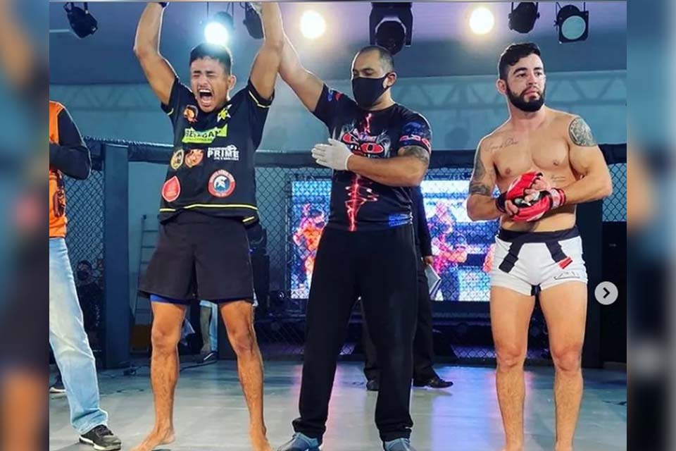 Uma vitória e uma derrota: Esse foi o saldo da participação de rondonienses em competição de MMA no RS