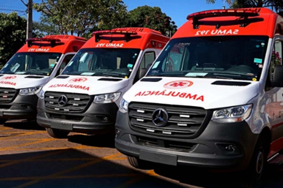 Prefeitura de Ji-Paraná realiza entrega de novas ambulâncias para o Samu