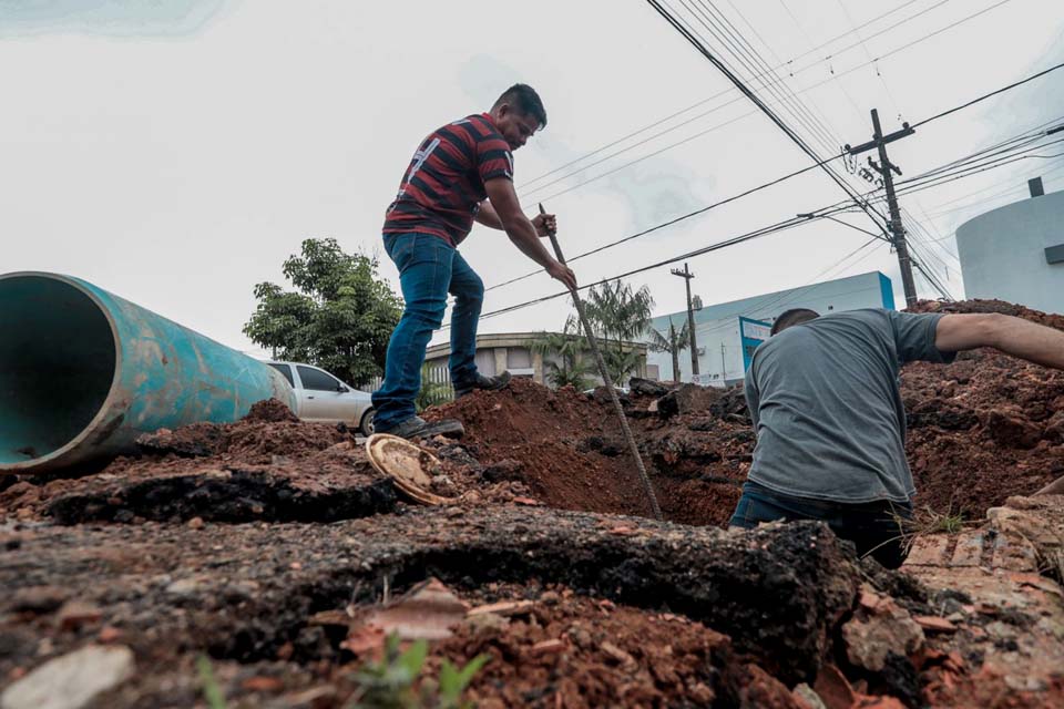 Equipes de obras trabalham em 18 bairros de Porto Velho e levam benefícios aos moradores