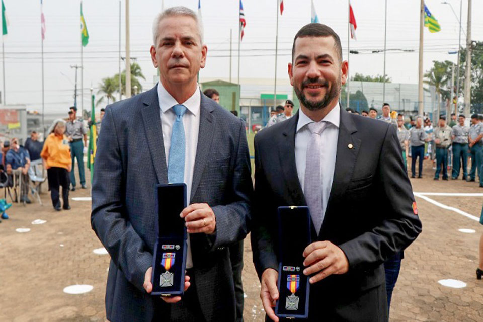 MPRO é homenageado em evento comemorativo da Polícia Militar