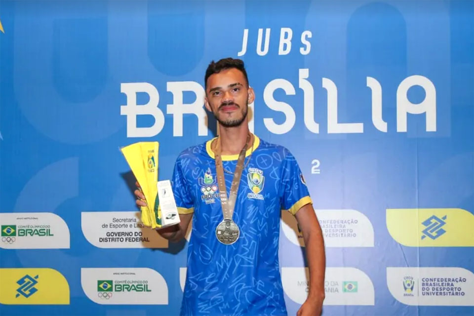 Uma história de superação; diz rondoniense que faturou duas medalhas nos JUBs 