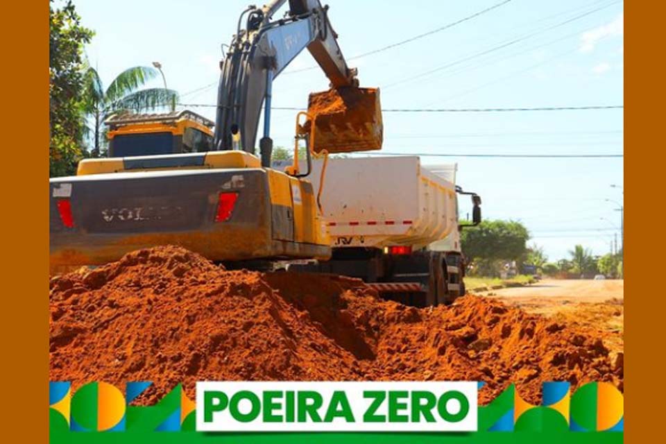 Semosp de Ji-Paraná realiza serviços de pavimentação asfáltica em ruas do bairro JK