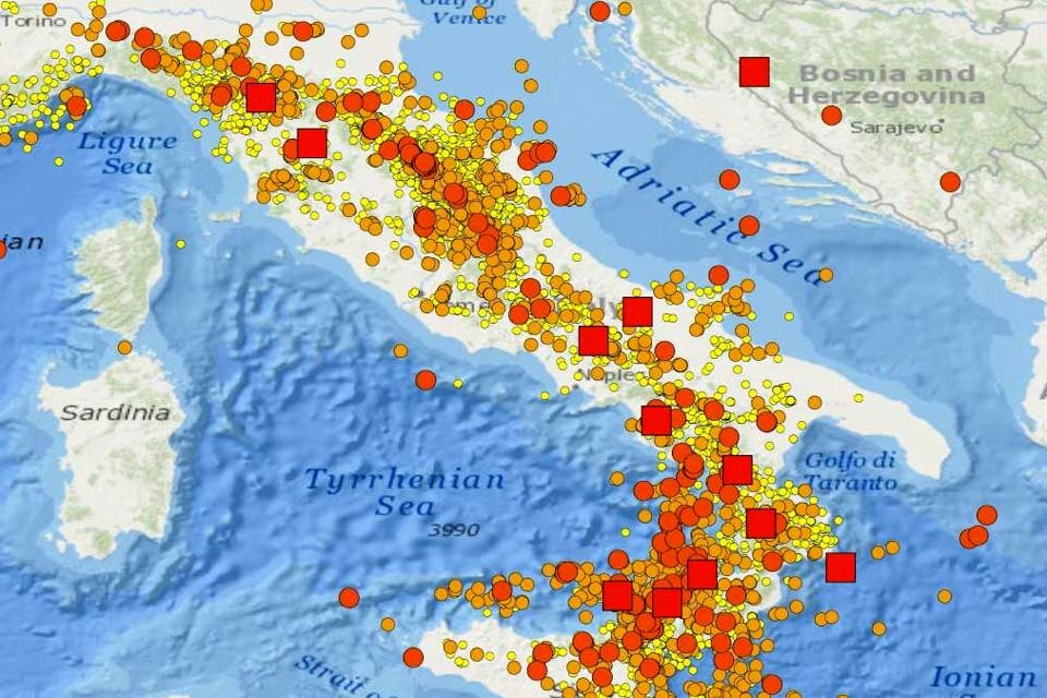 Terremotos atingem centro da Itália, mas sem causar danos