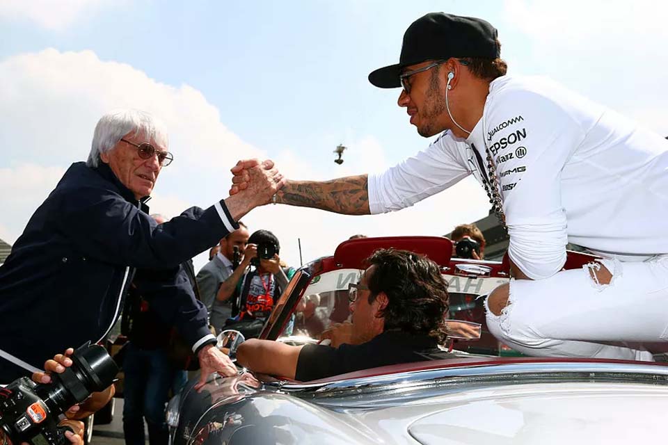 Ecclestone diz que Hamilton deve se aposentar em 2022