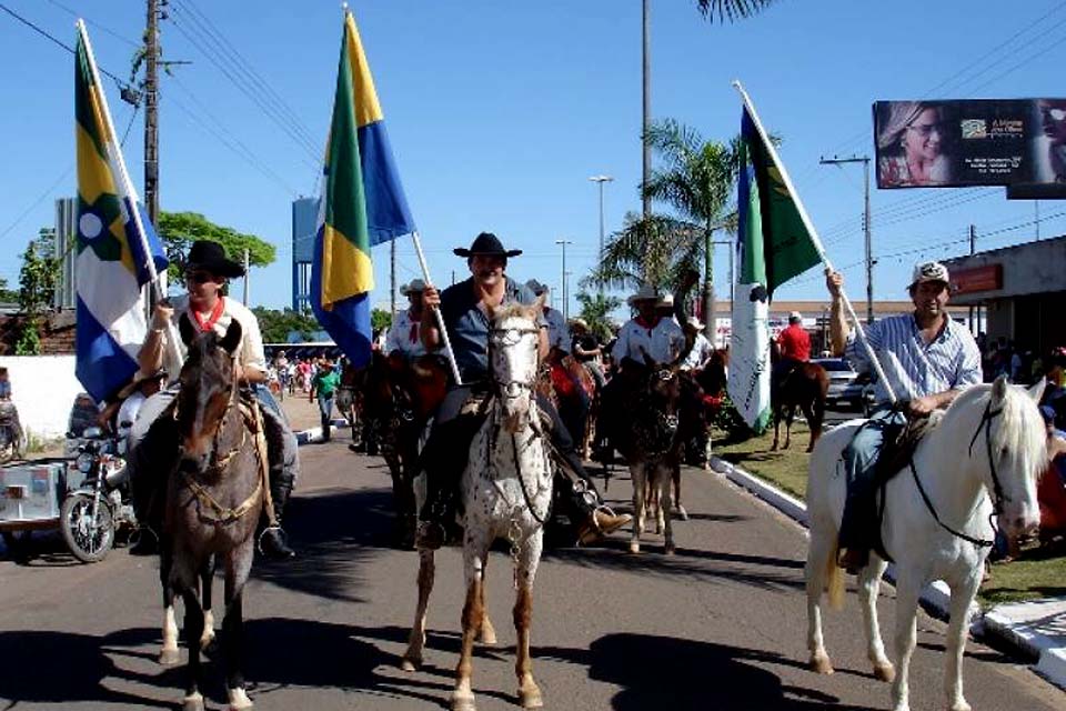 Cavalgada da 1ª Rondônia Rural Sul acontecerá no sábado; comitivas vão relembrar época de tropeiros