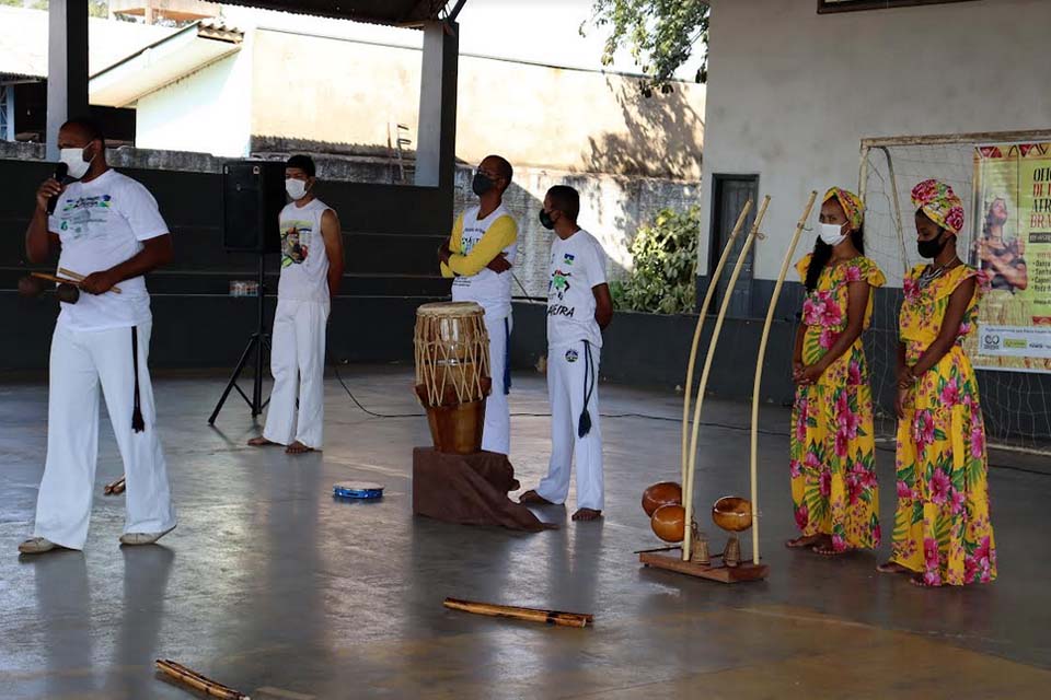 Oficina de dança valoriza cultura afro-brasileira em Vilhena