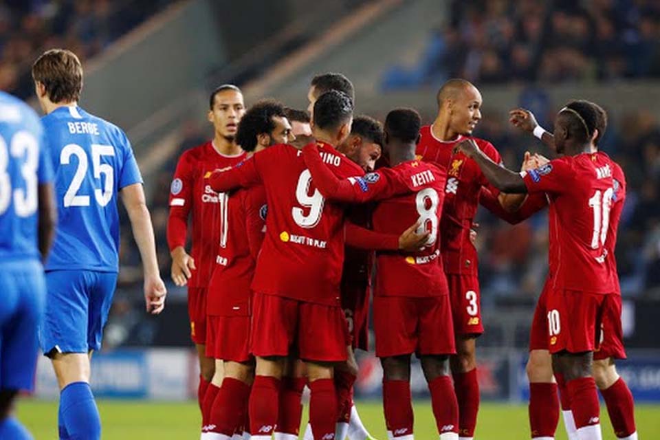 VÍDEO - Liverpool atropela o Genk fora de casa pela Champions League