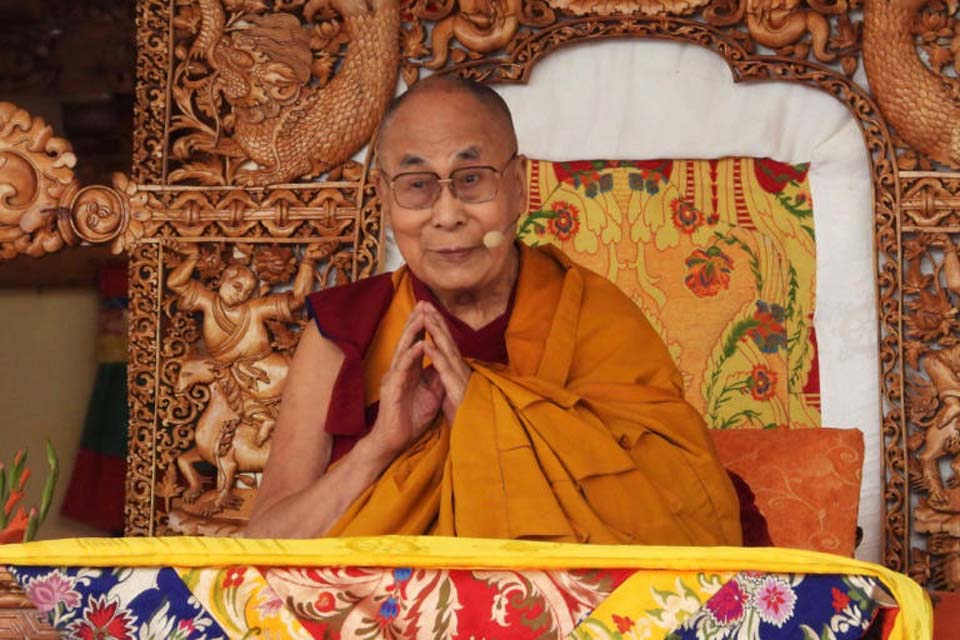 Durante visita à Índia, Dalai Lama pede a seguidores compaixão pela China