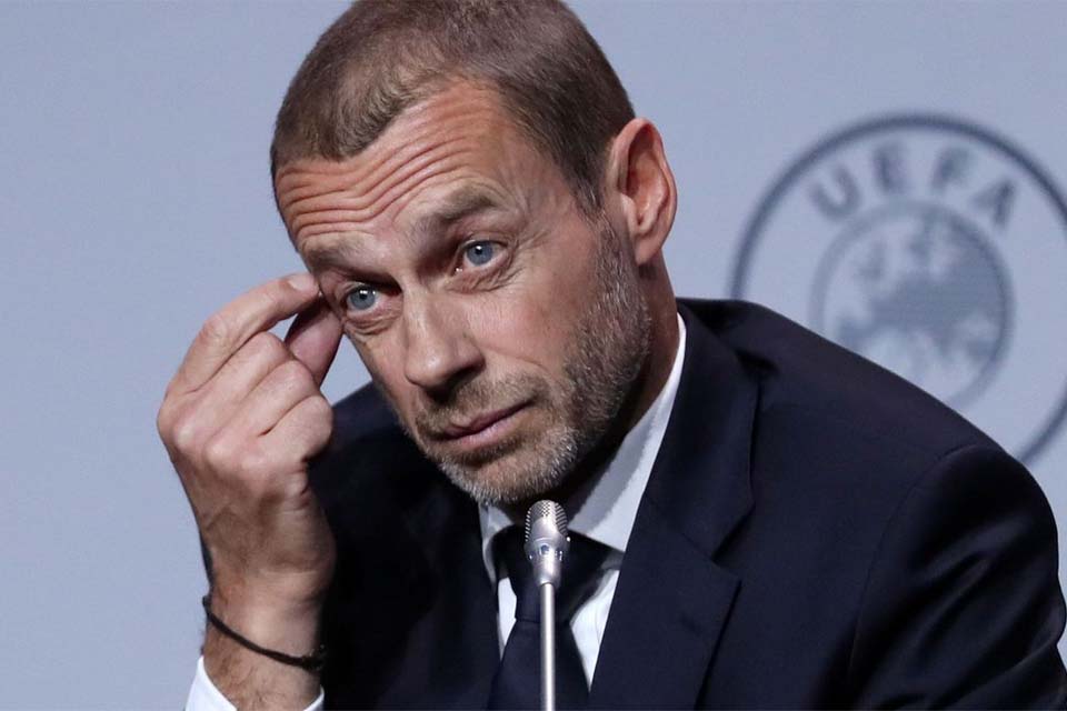 Presidente da Uefa: temporada terminará mesmo com portões fechados