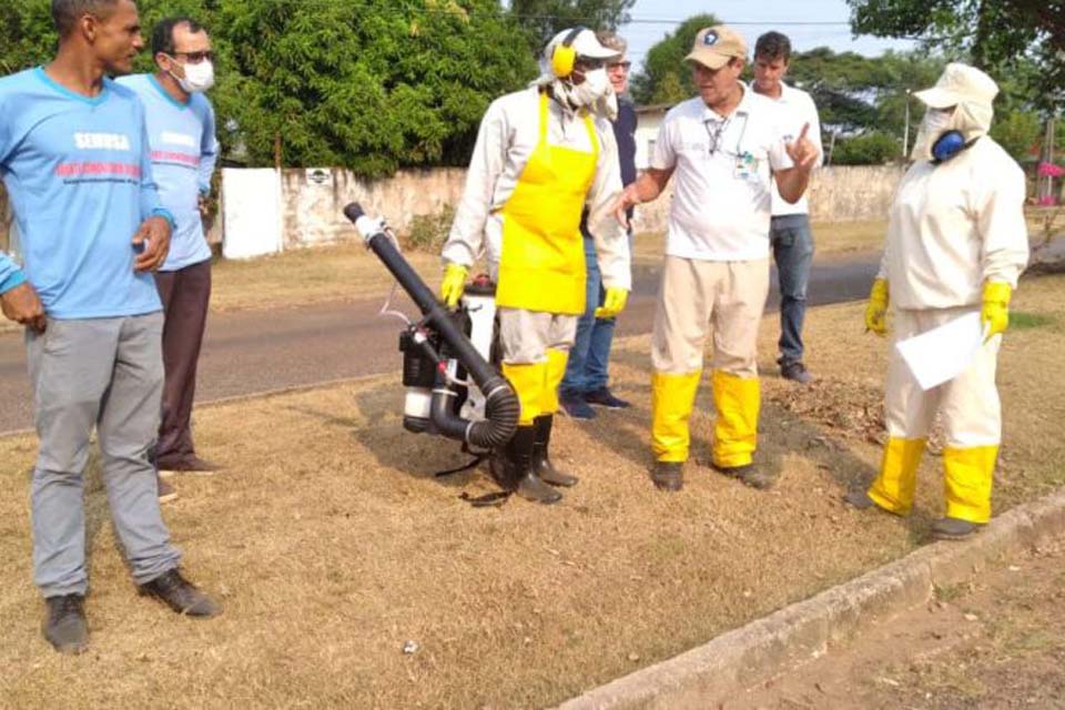 Semusa em parceria com Agevisa capacita servidores para evitar a disseminação da dengue no município