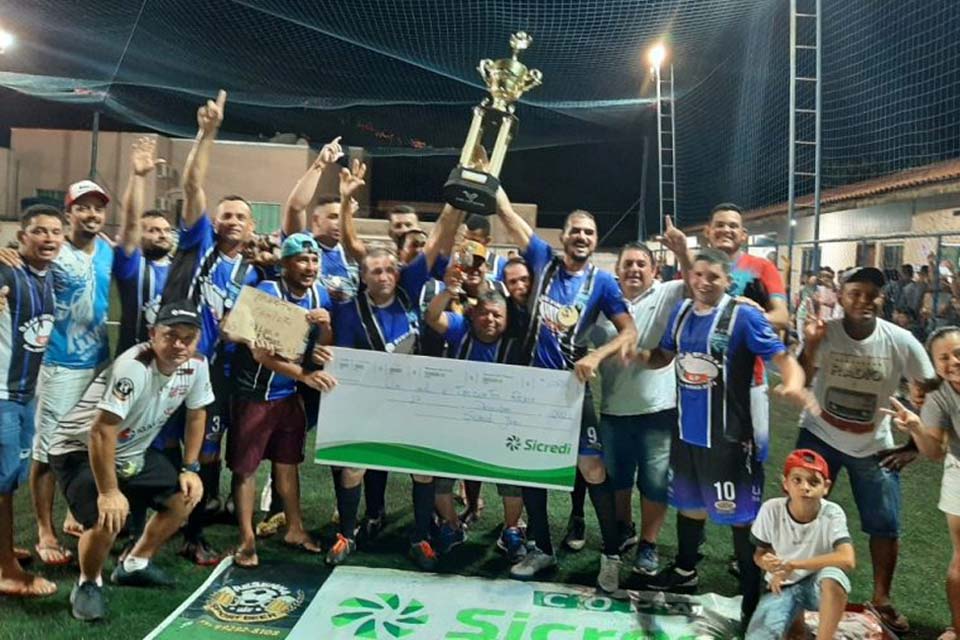 Pilinha, Amadores e Talentos Vencem a Copa de Futebol society 2021 em Jaru