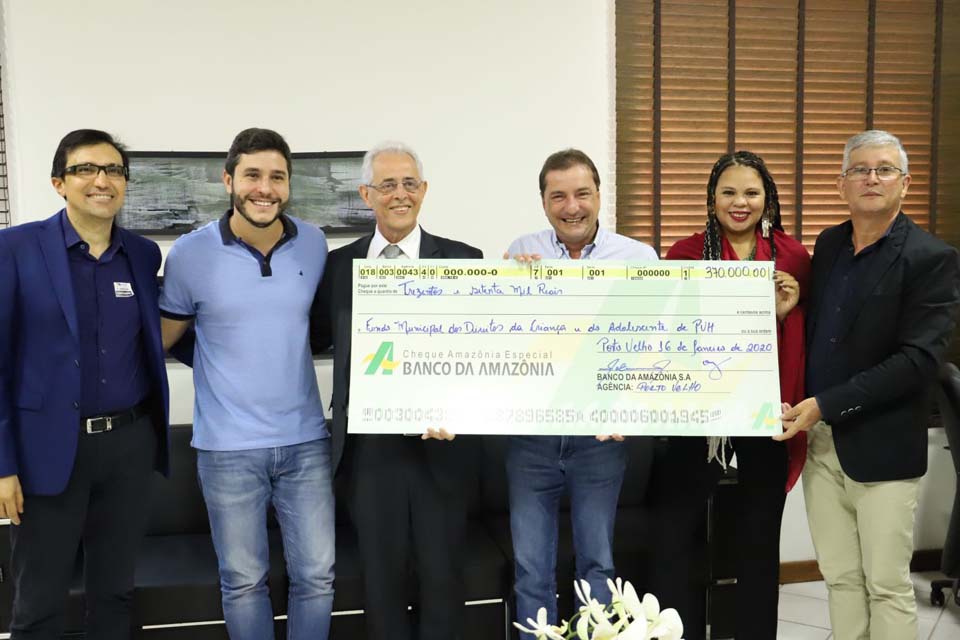 Prefeitura recebe R$ 370 mil para Fundo da Criança e do Adolescente
