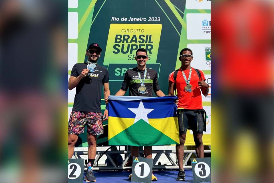 Maicon Romano é ouro no Campeonato Brasileiro de Triathlon