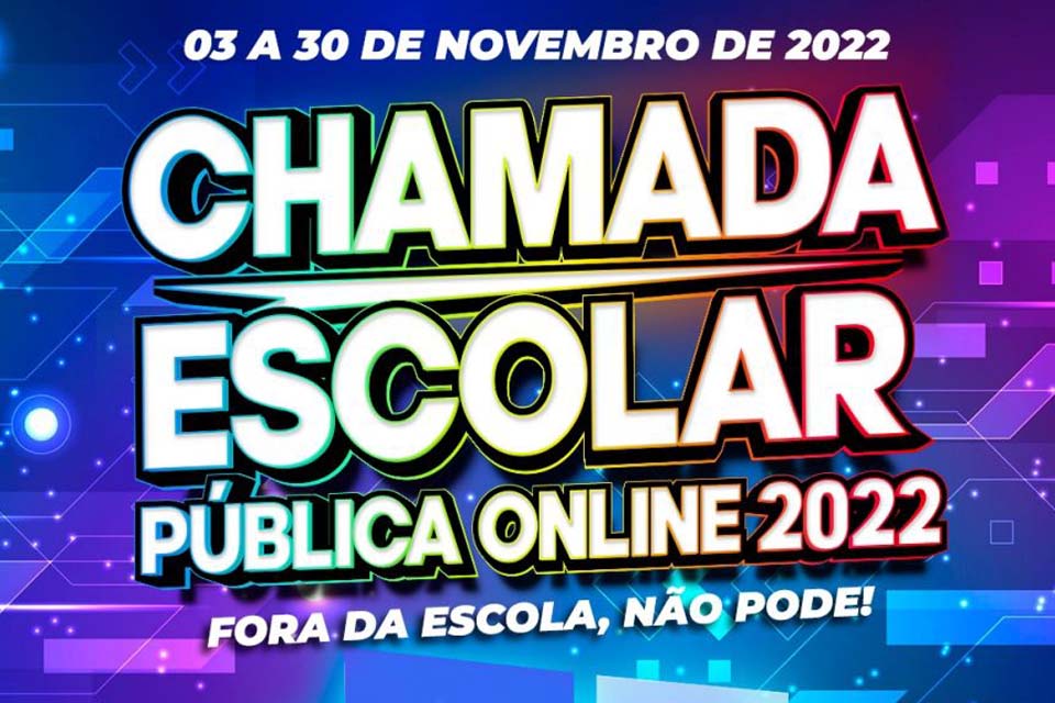 Governo De Rondônia Anuncia Data De Início Da Chamada Escolar Para O Ano Letivo De 2023 Geral 0658