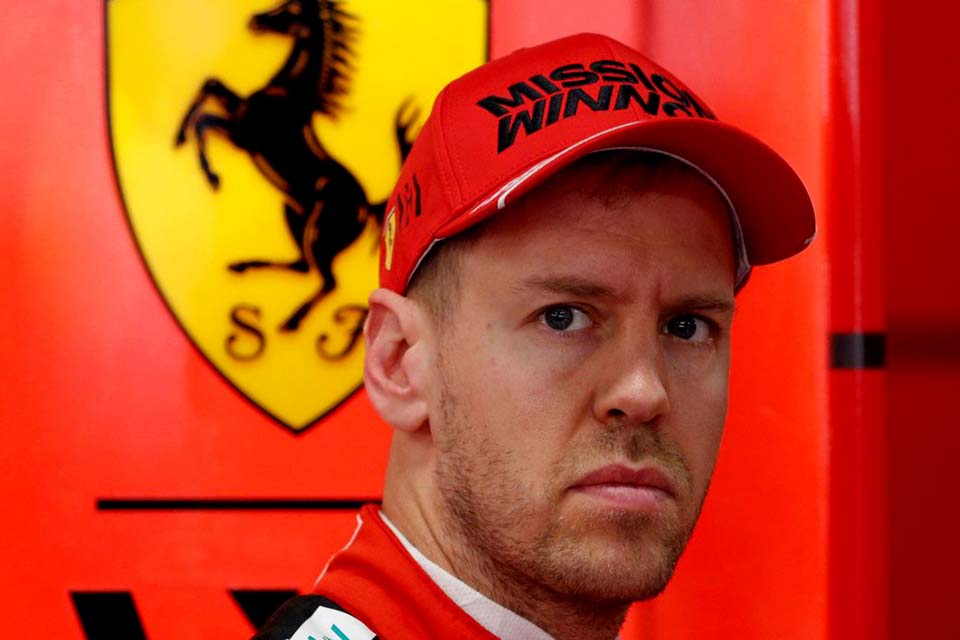 Ferrari confirma saída de Sebastian Vettel no fim da temporada 2020