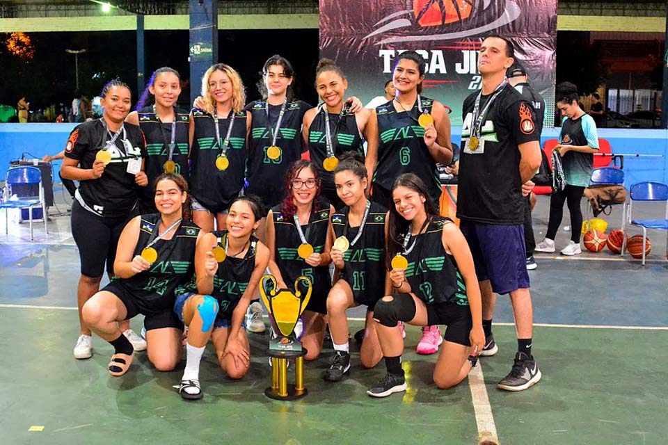 A Taça Jipa de Basquetebol tem seus campeões definidos