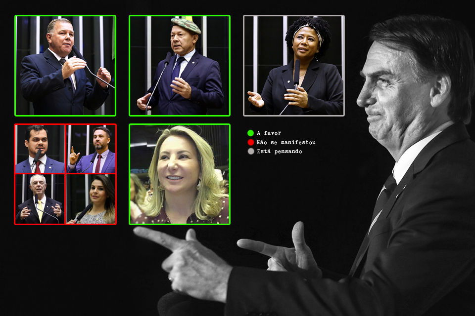 Mosquini, Jaqueline e Chrisóstomo vão votar a favor do projeto de armas de Bolsonaro; Sílvia Cristina está pensando e quatro deputados ainda não se posicionaram