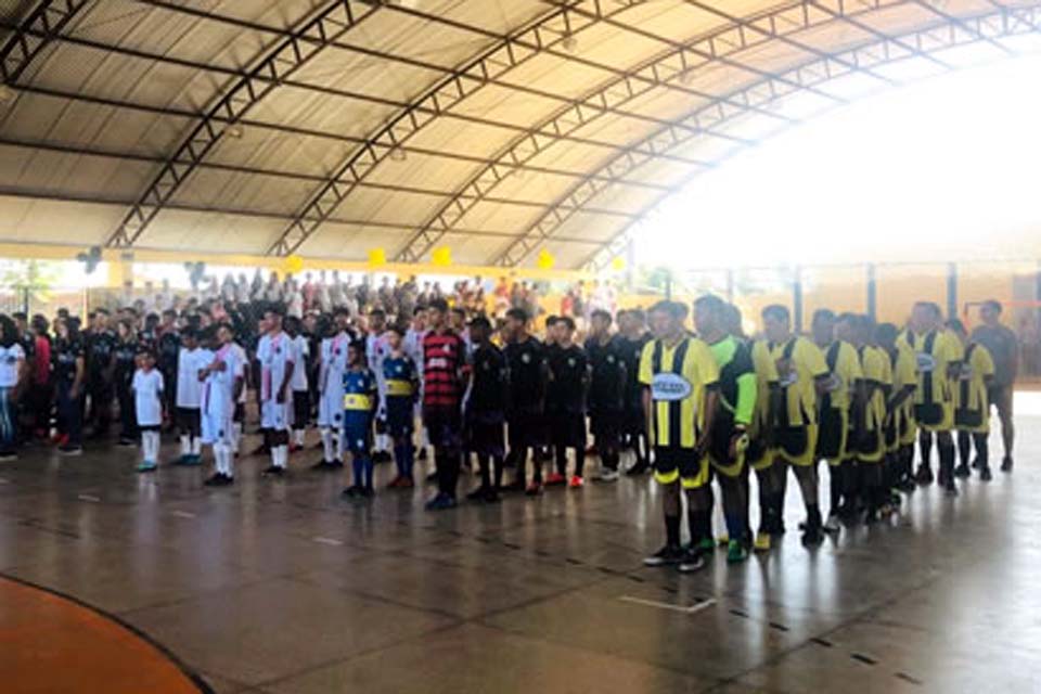 Abertura dos Jogos Escolares de Ouro Preto do Oeste é marcada por festa e emoção