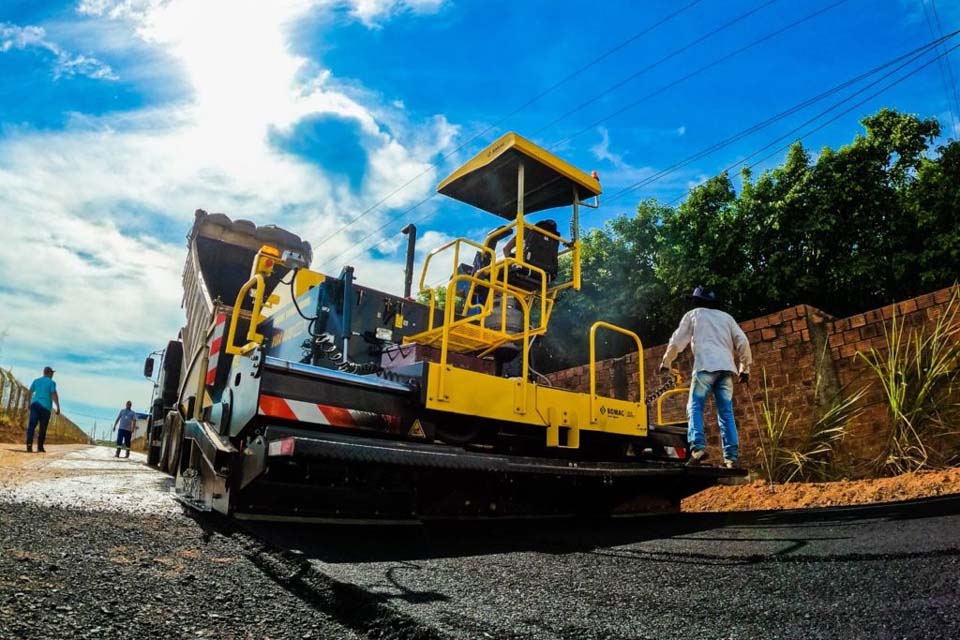 Prefeitura inicia maior programa de pavimentação asfáltica da história do município