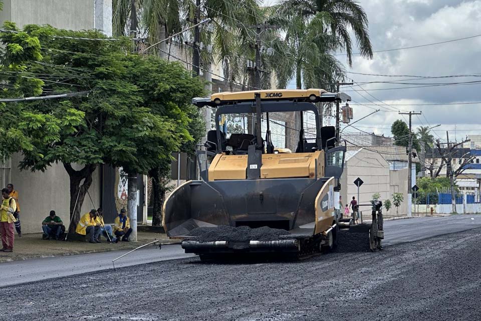 Prefeitura de Porto Velho inicia recapeamento da avenida Rogério Weber