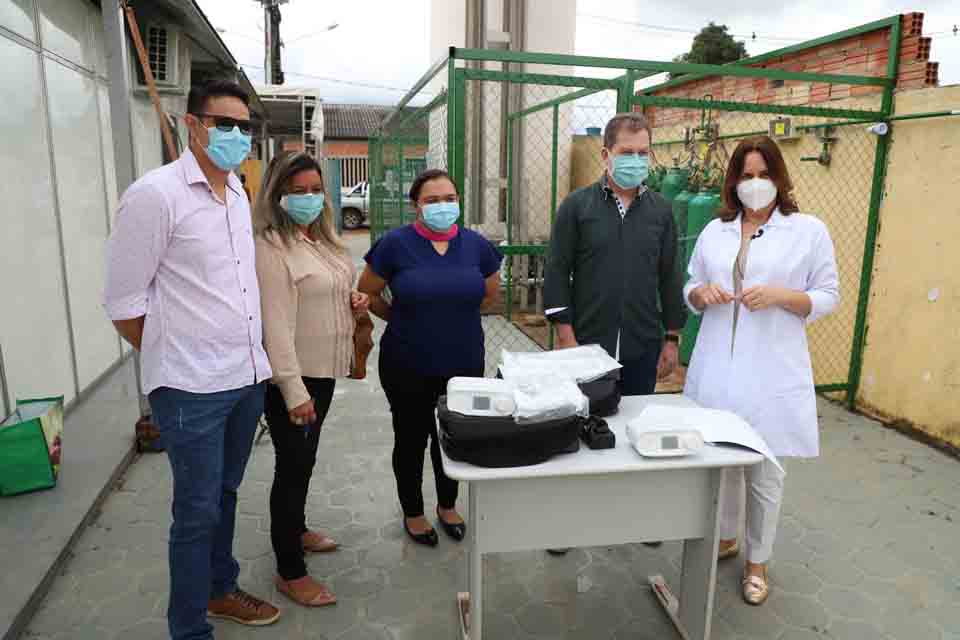 UPA Sul de Porto Velho recebe doação de aparelhos respiratórios