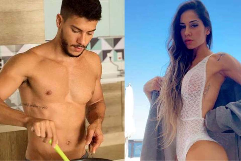 Mayra Cardi elogia corpo do ex Arthur Aguiar: 