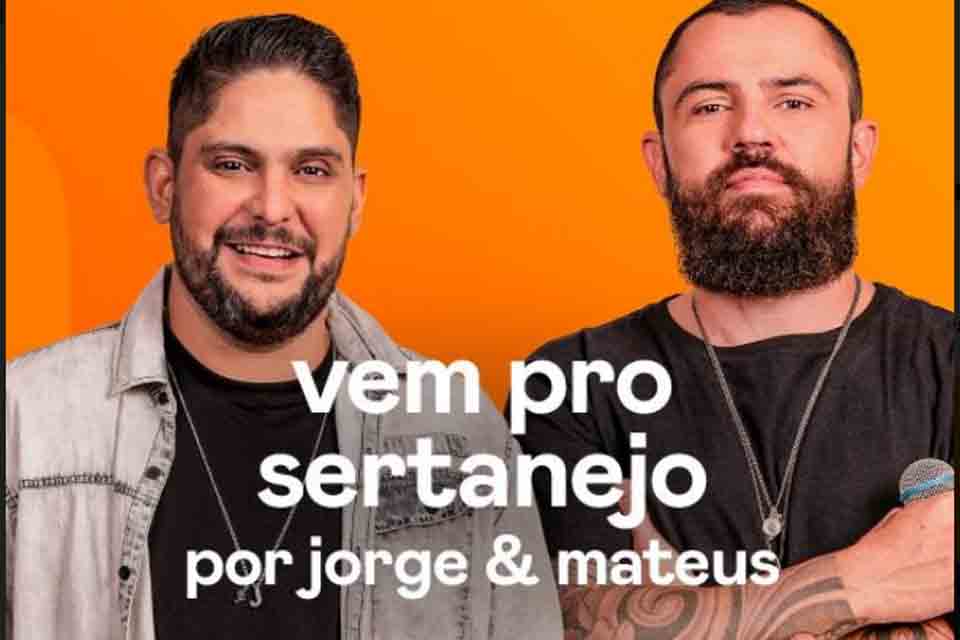 Jorge & Mateus invadem a plataforma da Deezer e fazem a curadoria do canal sertanejo